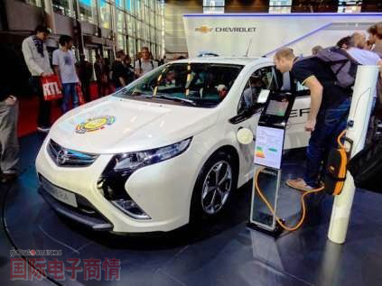 2012年度巴黎車(chē)展:Opel的Ampera電動(dòng)車(chē)款配備16-kWh鋰離子電池