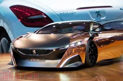 2012年度巴黎車(chē)展:Peugeot概念車(chē)Onyx